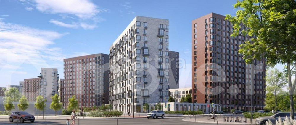 2-комн. квартира, 59.1 м2, 1/17 эт. Москва - изображение 6