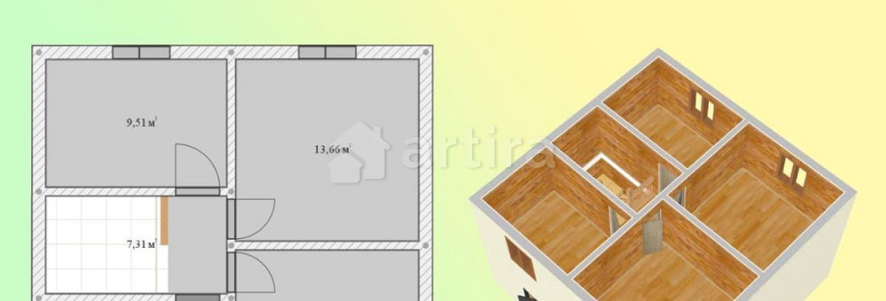 Дом, 110 м2, 7.74 сотки, 2 эт. Гатчина - изображение 2
