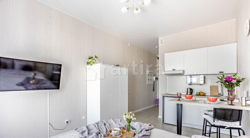 1-комн. апарт-ы, 27 м2, 20/22 эт. Санкт-Петербург - изображение 11