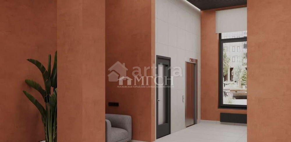 2-комн. квартира, 46.9 м2, 10/18 эт. Москва - изображение 3