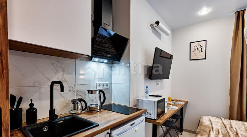 1-комн. апарт-ы, 12 м2, 7/22 эт. Москва - изображение 3