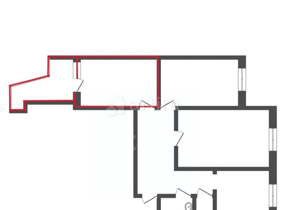Комната, 13 м2, 2/16 эт. Москва - изображение 2
