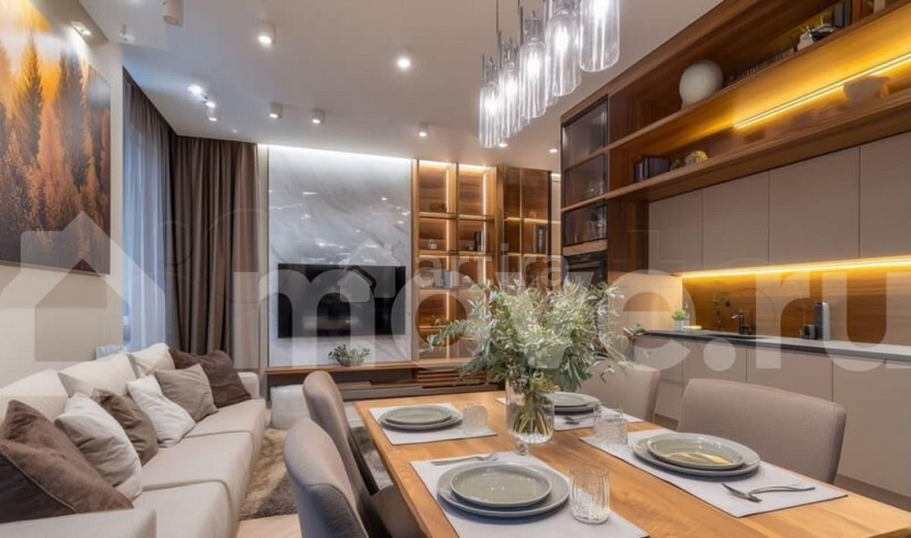 4-комн. квартира, 109 м2, 12/22 эт. Москва - изображение 2