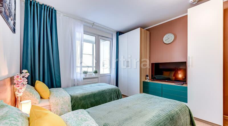 1-комн. апарт-ы, 30 м2, 19/22 эт. Санкт-Петербург - изображение 3