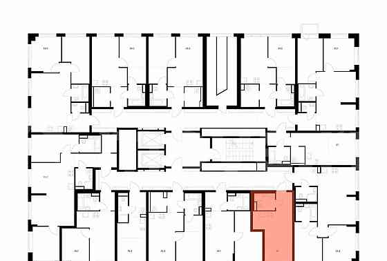 Студия, 23 м2, 9/16 эт. Москва
