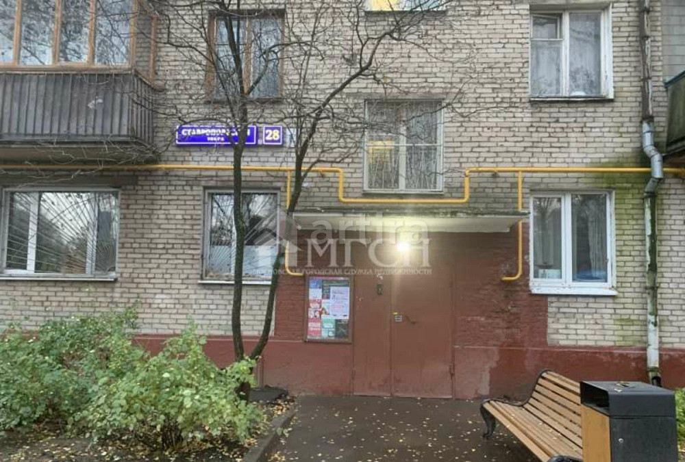 3-комн. квартира, 57 м2, 1/5 эт. Москва - изображение 14