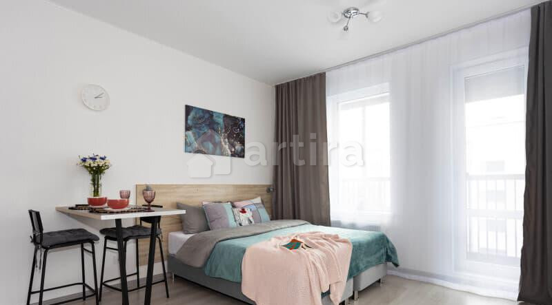 1-комн. апарт-ы, 30 м2, 11/12 эт. Санкт-Петербург - изображение 1