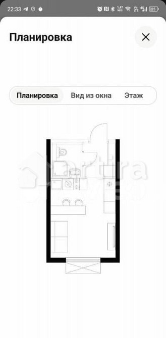 Студия, 19.1 м2, 15/15 эт. Москва - изображение 5