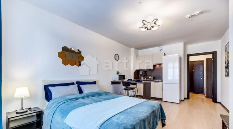 1-комн. апарт-ы, 34 м2, 12/22 эт. Санкт-Петербург - изображение 1