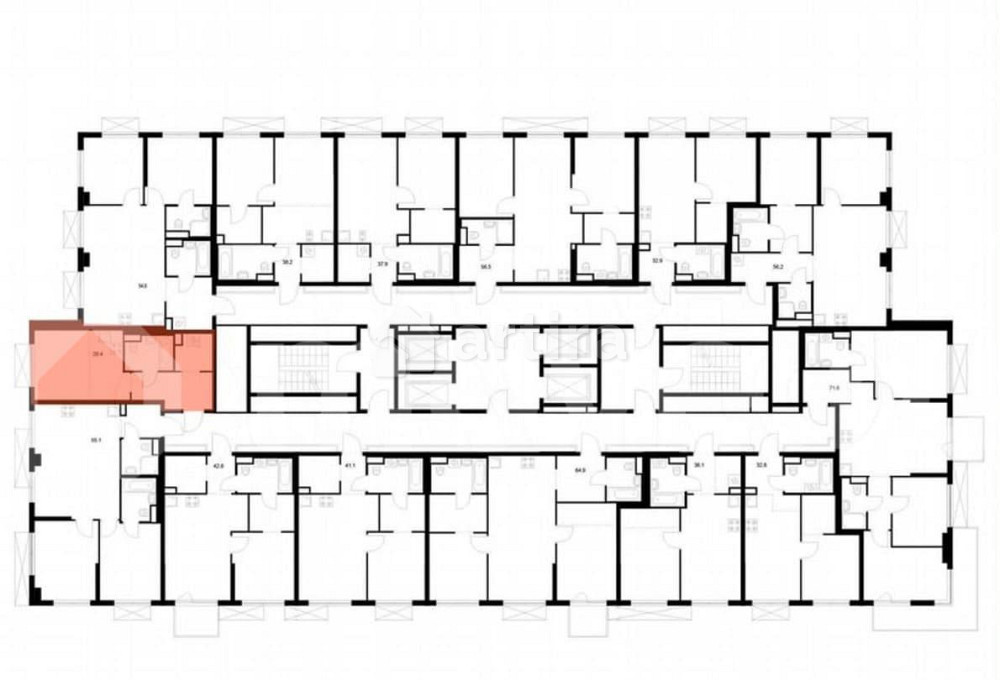 Студия, 28.4 м2, 16/24 эт. Москва - изображение 3