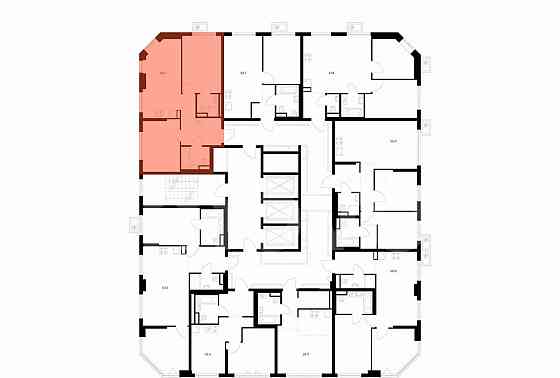 2-комн. квартира, 52.2 м2, 14/23 эт. Москва