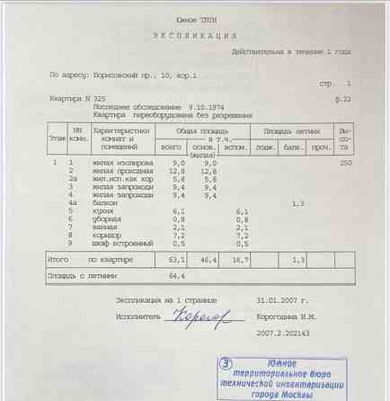 Комната, 9 м2, 1/9 эт. Москва