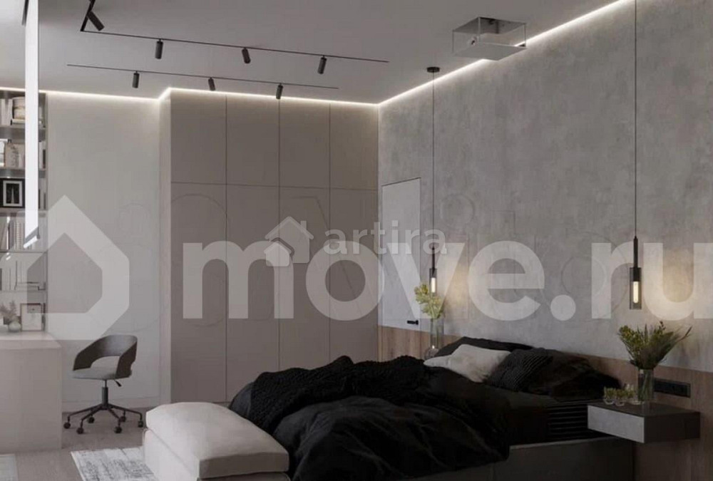 2-комн. квартира, 55.4 м2, 8/25 эт. Москва - изображение 1