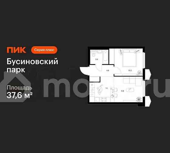 1-комн. квартира, 37.6 м2, 24/24 эт. Москва