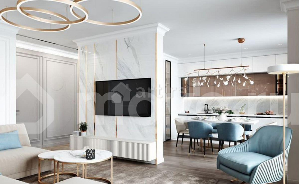 3-комн. квартира, 89 м2, 10/17 эт. Москва - изображение 6