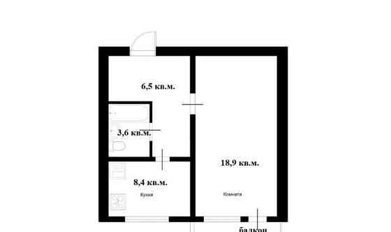 1-комн. квартира, 40.7 м2, 6/16 эт. Москва