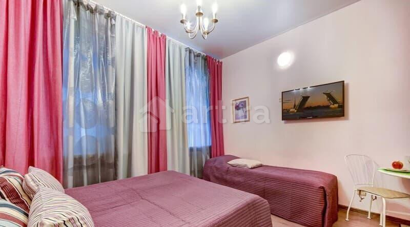 Студия, 25 м2, 1/5 эт. Санкт-Петербург - изображение 5