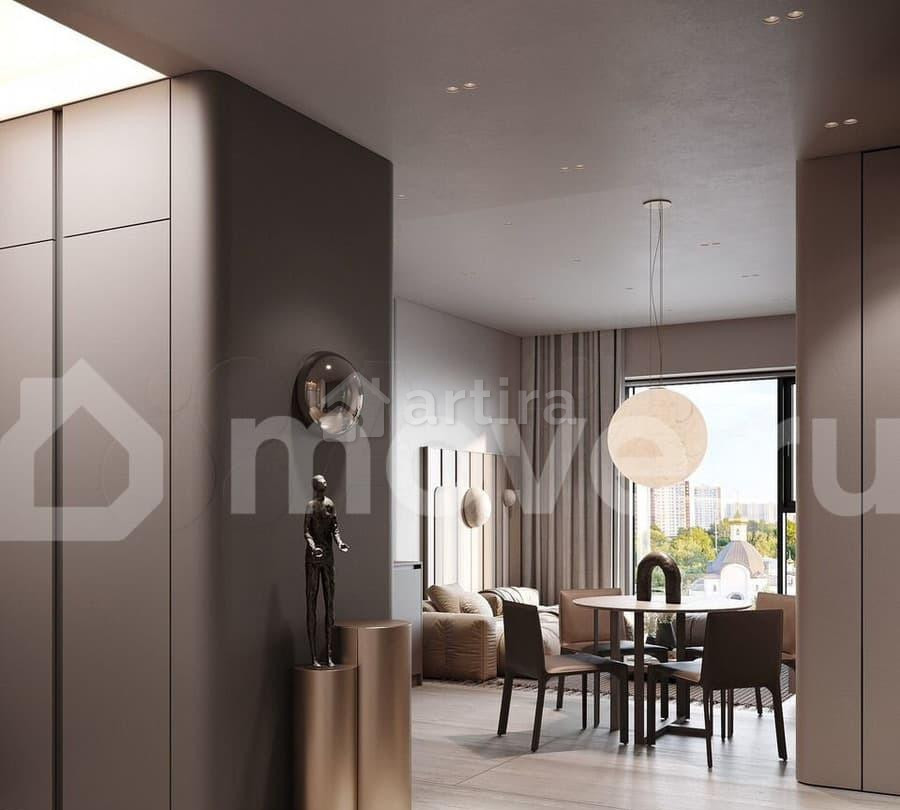 Студия, 59 м2, 28/43 эт. Москва - изображение 2