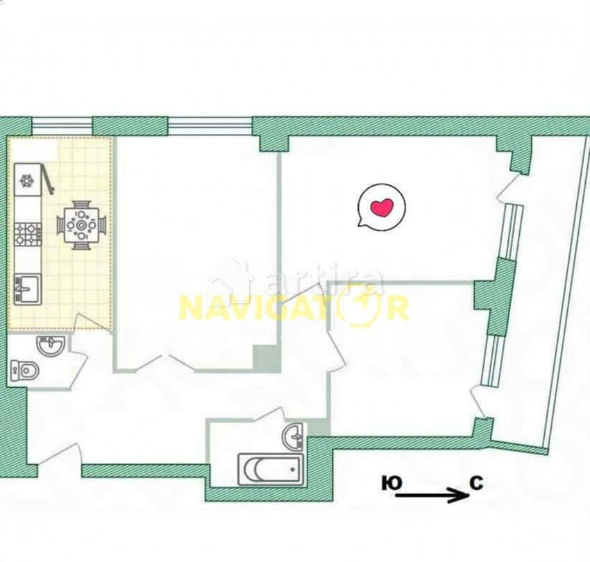 Комната, 16 м2, 6/13 эт. Уфа - изображение 13