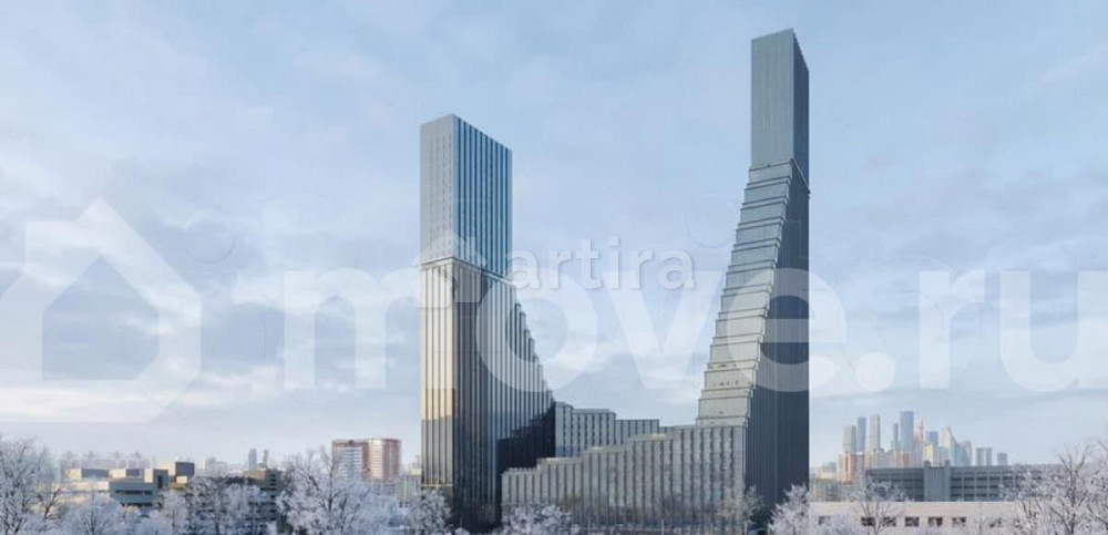 2-комн. квартира, 61.7 м2, 42/45 эт. Москва - изображение 2