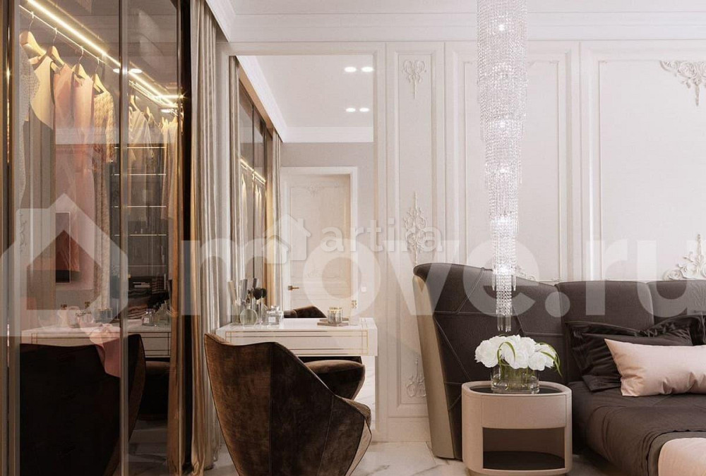 4-комн. квартира, 131 м2, 7/10 эт. Москва - изображение 7