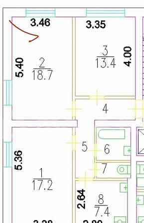 Комната, 19 м2, 1/6 эт. Москва