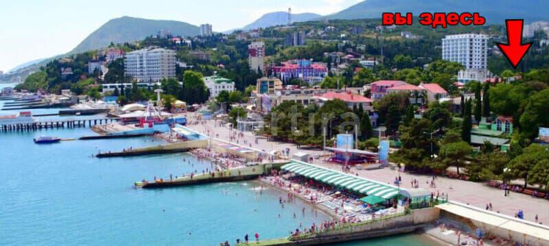 1-комн. апарт-ы, 33 м2, 5/6 эт. Алушта - изображение 20