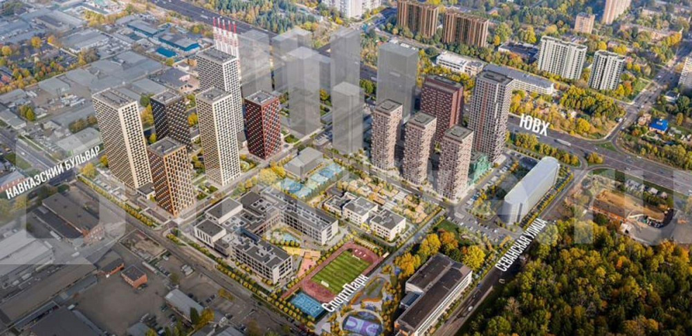 2-комн. квартира, 66.2 м2, 9/23 эт. Москва - изображение 2