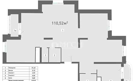4-комн. квартира, 110.52 м2, 13/22 эт. Москва