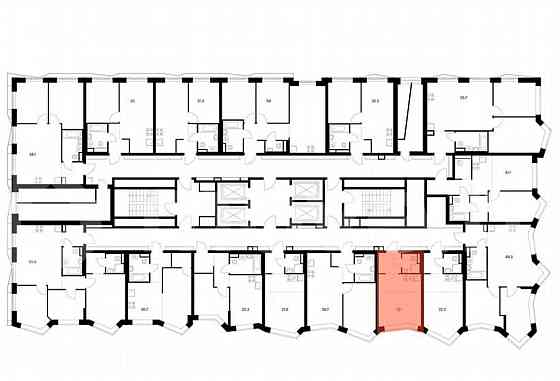 Студия, 22 м2, 25/31 эт. Москва