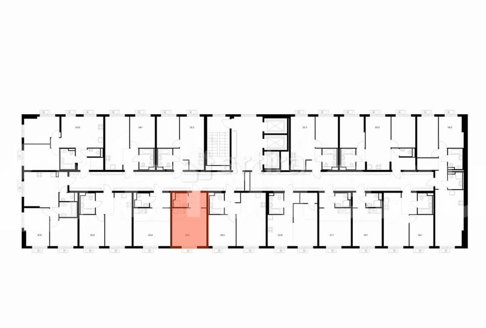 Студия, 23.5 м2, 18/27 эт. Москва - изображение 3
