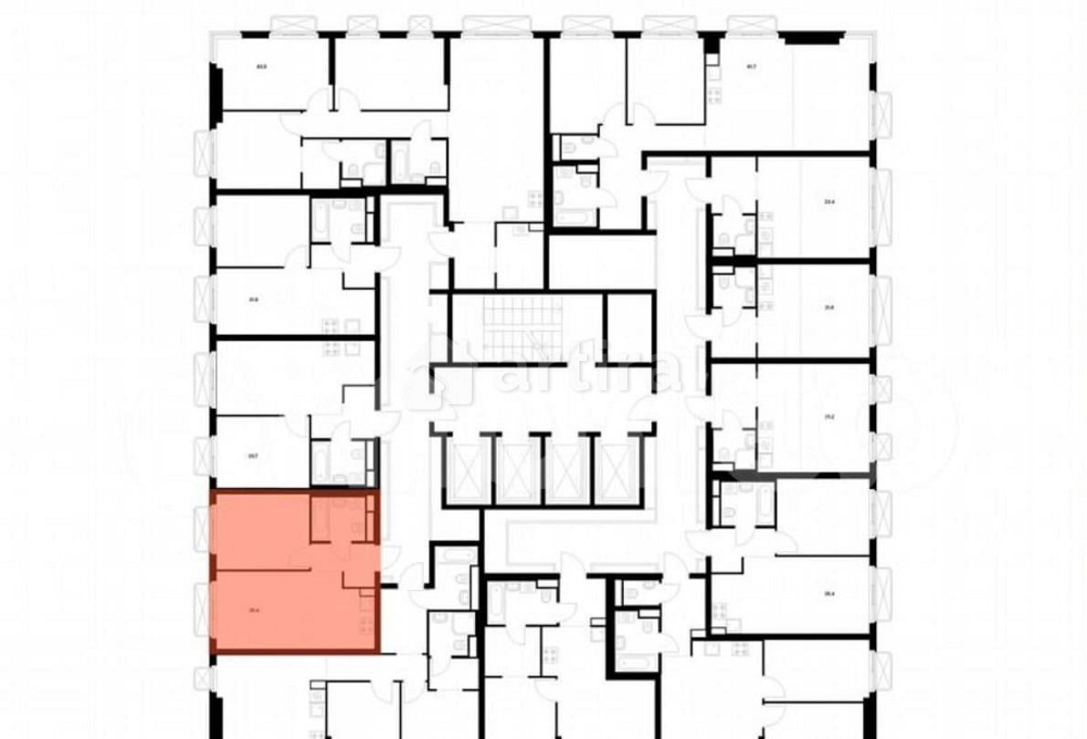 1-комн. квартира, 35.4 м2, 19/26 эт. Москва - изображение 2