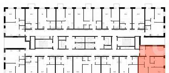 3-комн. квартира, 76.8 м2, 6/53 эт. Москва
