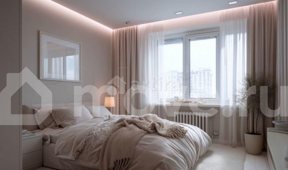 4-комн. квартира, 109 м2, 12/22 эт. Москва - изображение 4