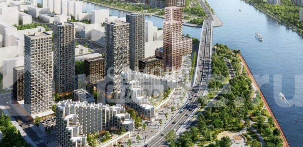 3-комн. квартира, 97.6 м2, 27/27 эт. Москва - изображение 1