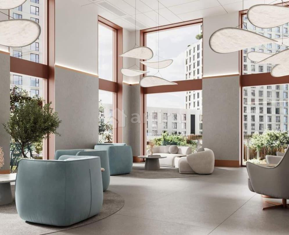 2-комн. квартира, 53.5 м2, 3/27 эт. Москва - изображение 2