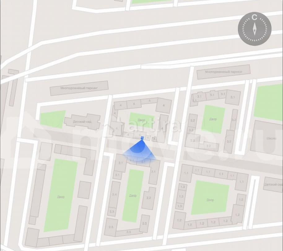 1-комн. квартира, 31 м2, 11/17 эт. Москва - изображение 3