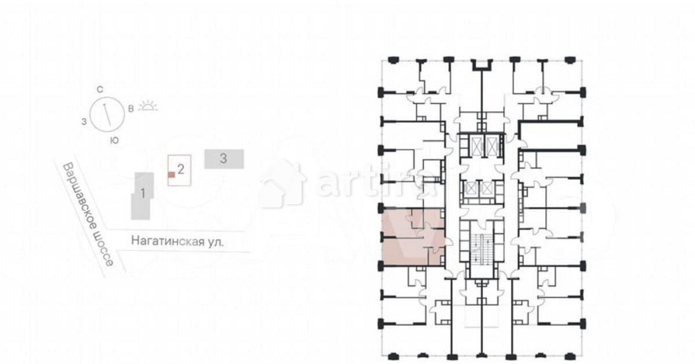 1-комн. квартира, 47.2 м2, 25/28 эт. Москва - изображение 4