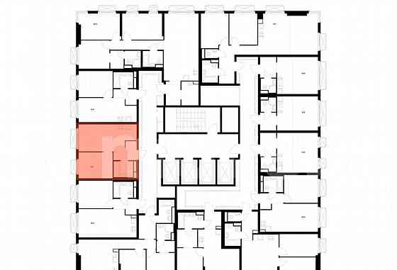 1-комн. квартира, 33.7 м2, 9/26 эт. Москва