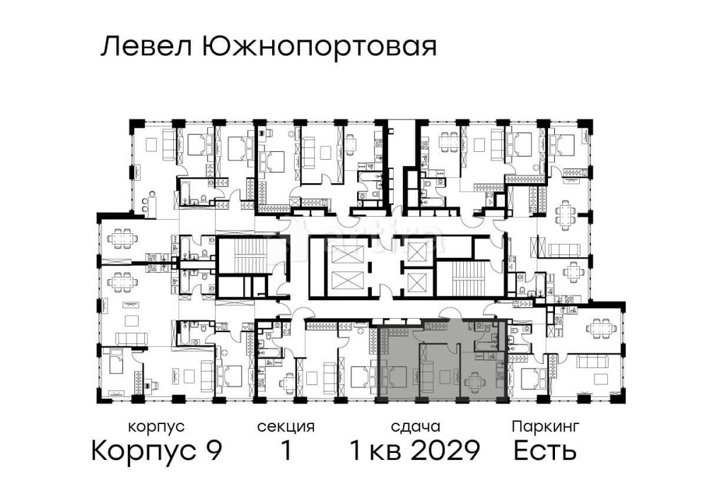 2-комн. квартира, 50.3 м2, 22/49 эт. Москва - изображение 4