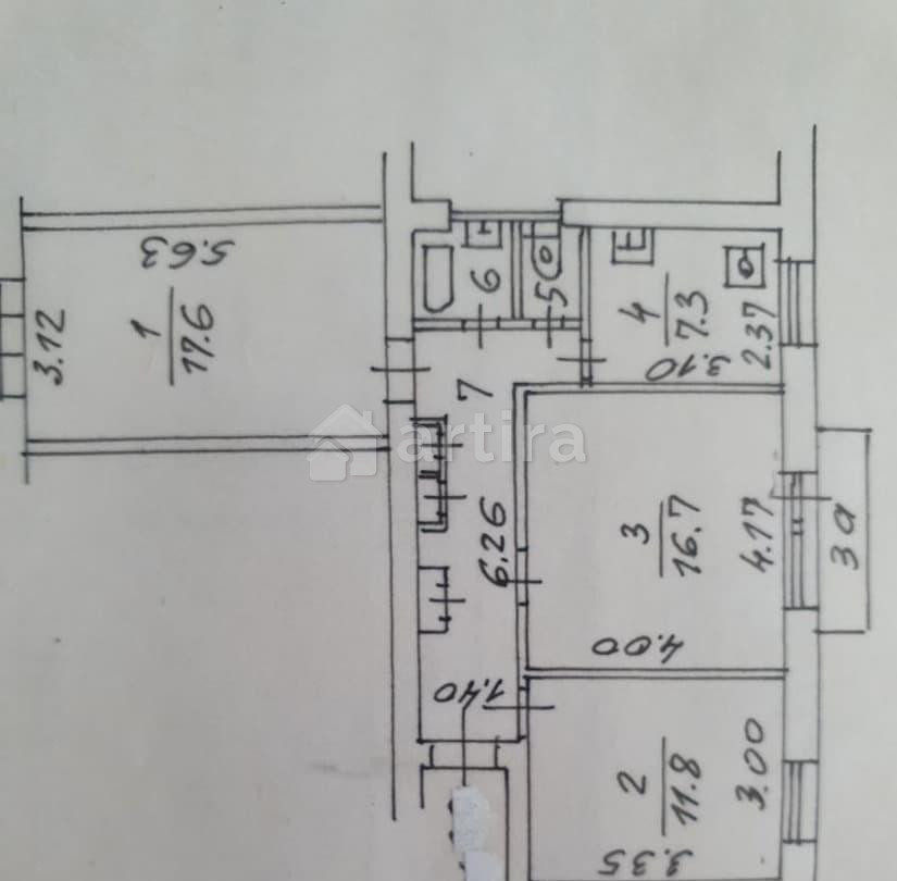 Комната, 28.5 м2, 7/8 эт. Москва - изображение 1