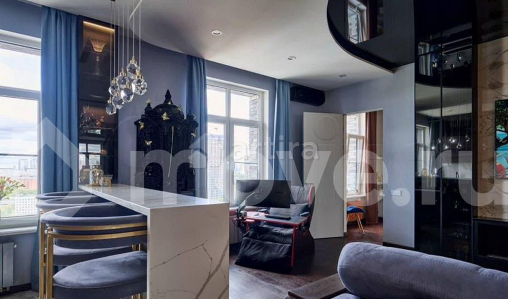 2-комн. пентхаус, 76.4 м2, 21/21 эт. Москва - изображение 7