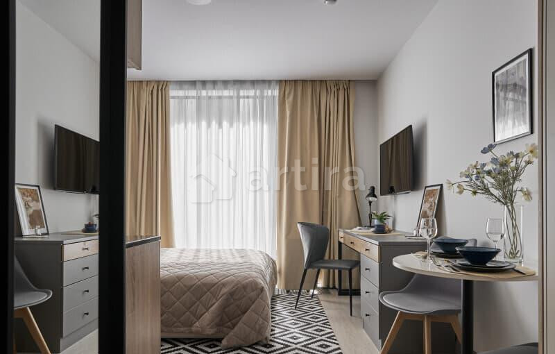 1-комн. апарт-ы, 22 м2, 4/9 эт. Санкт-Петербург - изображение 11