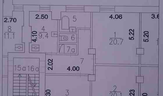 Комната, 20.1 м2, 5/5 эт. Москва