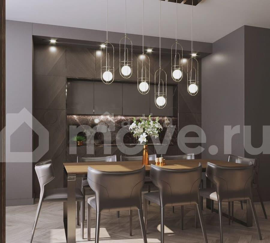 4-комн. квартира, 169 м2, 22/58 эт. Москва - изображение 5