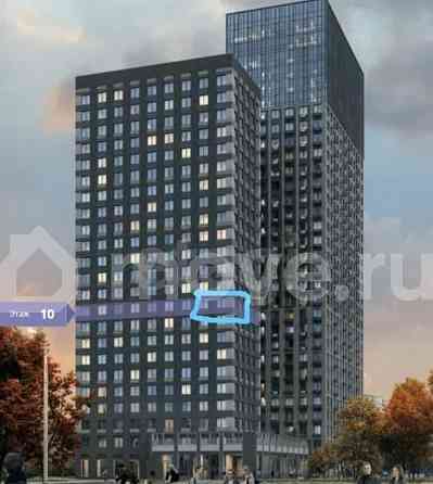 2-комн. квартира, 40.3 м2, 10/31 эт. Москва