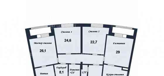 4-комн. квартира, 180.3 м2, 4/31 эт. Москва