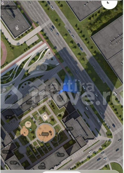 Студия, 19 м2, 10/17 эт. Москва - изображение 3