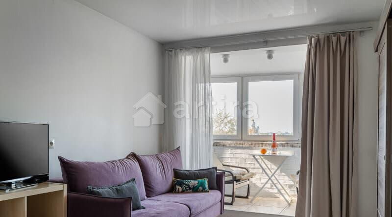 1-комн. апарт-ы, 47 м2, 5/25 эт. Москва - изображение 1