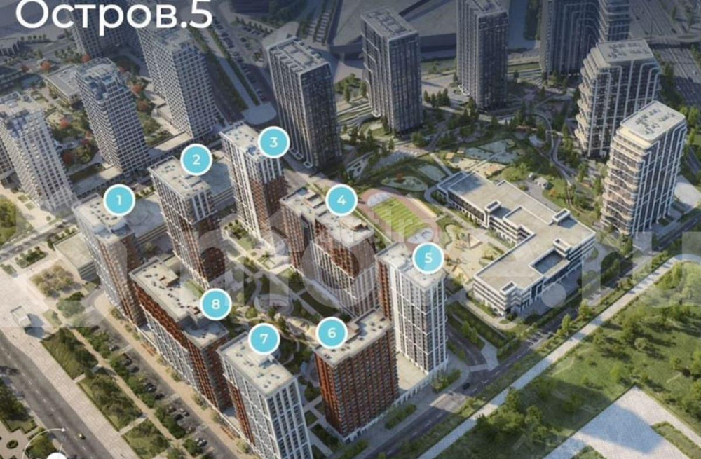 4-комн. квартира, 61 м2, 4/22 эт. Москва - изображение 3